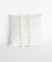 Pillow case - Cream Fringe