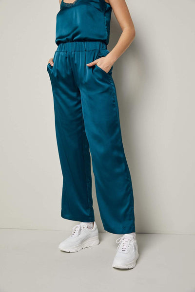 Pantalon turquoise